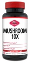 Olympian Labs 10X Houbový dodatek Kapsle - Komplexní Formule podporující imunitní systém, Antioxidant, Brain Health - 60 Kapsle (30 Doručování)