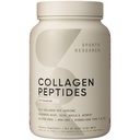 Sportovní výzkum Kolagen Peptidy - Hydrolyzovaný typ 1 & 3 Kolagen Powder Protein Dodatek pro zdravou pleť, hřebíky, & Spojky - Snadná míchání Vital Nutrients & Proteiny, Kolagen pro ženy & Muži