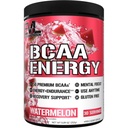 EVL BCAA Aminokyseliny Powder - BCAA Energy Pre Workout Powder for Muscle Recovery Lean Growth and Endurance - Rehydratační Post Workout Recovery Drink s přírodním kofeinem - Meloun
