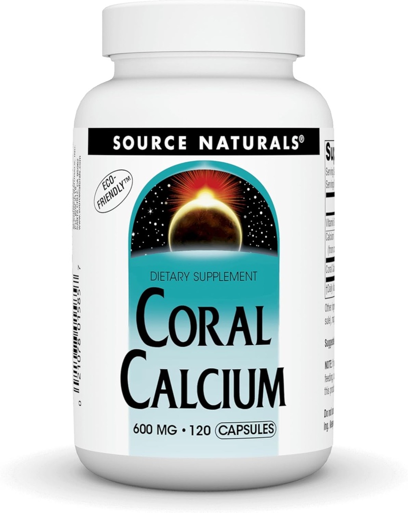 Zdroj Naturals Koral vápník - 600mg - 120 Kapsle