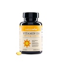 NatureWise Vitamin D3 5000iu (125 mcg) 200- denní zásobování pro imunitní podporu, zdravé svalové funkce a zdraví kostí - Non- GMO, gluten zdarma v organické extra panenský olivový olej, (Mini Softgel), 200 Počet