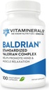 Vitaminerals 33 Baldrian ® Original Natural Relaxing Support Standardized Valerian (100)