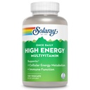 SOLARAY Jednou denně High Energy Multivitamin pro ženy a muže - Energetické doplňky - Imunitní podpora w / vitamín C, A, D a E, vitamin B komplex, stopové minerály, 60denní záruka, 120 Serv, 120 VegCaps
