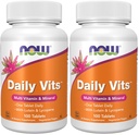 Nyní doplňky, Daily Vits ™, Jedna tableta denně s Lutein & Lycopen, 100 tablet (balení po 2)