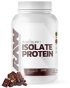RAW Syrovátka izolát protein prášek, tmavá čokoláda - 100% Tráva-Fed Sportovní výživa Syrovátka prášek pro růst a obnovu svalů - Low-tuk, nízký karb, přirozeně ochucené & Sweeced - 25 Služeb