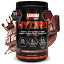LABRADA Hydro 100% čistý hydrolyzovaný syrovátkový izolát prášek, laktóza zdarma, nejrychlejší trávení, okamžité míchání, Delicious Taste 20 Servings (Chocolate)