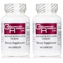 Kardiovaskulární výzkum Magnesium- Draslík Taurát - Patent čeká - 60 Veggie Caps X 2 Lahve