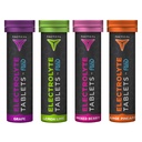 Tablety s tekutinou Tactical- Effervescent Hydration, Electrolyte Replacement & Dehydratační prevence, 4 balení, 40 porcí (Variety)