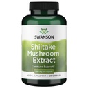 Swanson Shiitake Houba Extract (4: 1) 500 miligramů 120 Kapsle