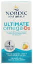 Nordic Naturals Ultimate Omega- D3, Lemon Flavor - 120 Soft Gels - 1280 mg Omega33 + 1000 IU vitaminu D3 - EPA & DHA - Promotes Brain, Heart, & Imunitary Health - 60 Servings