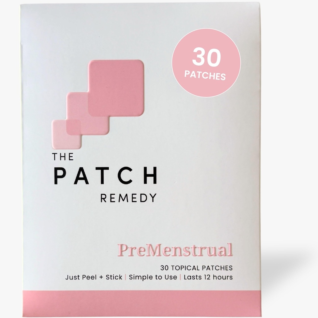 The Patch Remedy Pre Menstrual Patch 124; Chasteberry, Magnesium, Evening Primrose, Dong Quai, B6 & Vitamin E PHAR124; 30 Patches