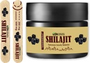 Green Supply Organic Shilajit Resin 30g: Čistá himalájská směs s 85 + stopovými minerály & Fulvic Acid - 600mg Maximální potenciál pro energetickou podporu a imunitní podporu, 50 Služeb