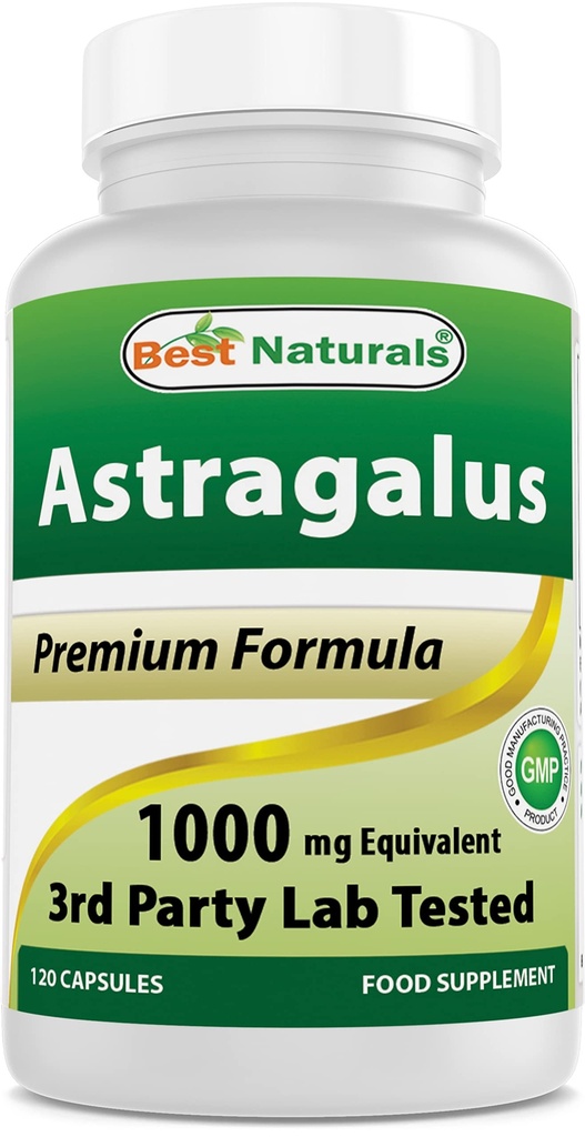 Nejlepší Naturals Astragalus Capsule, 1000 mg, 120 Počet