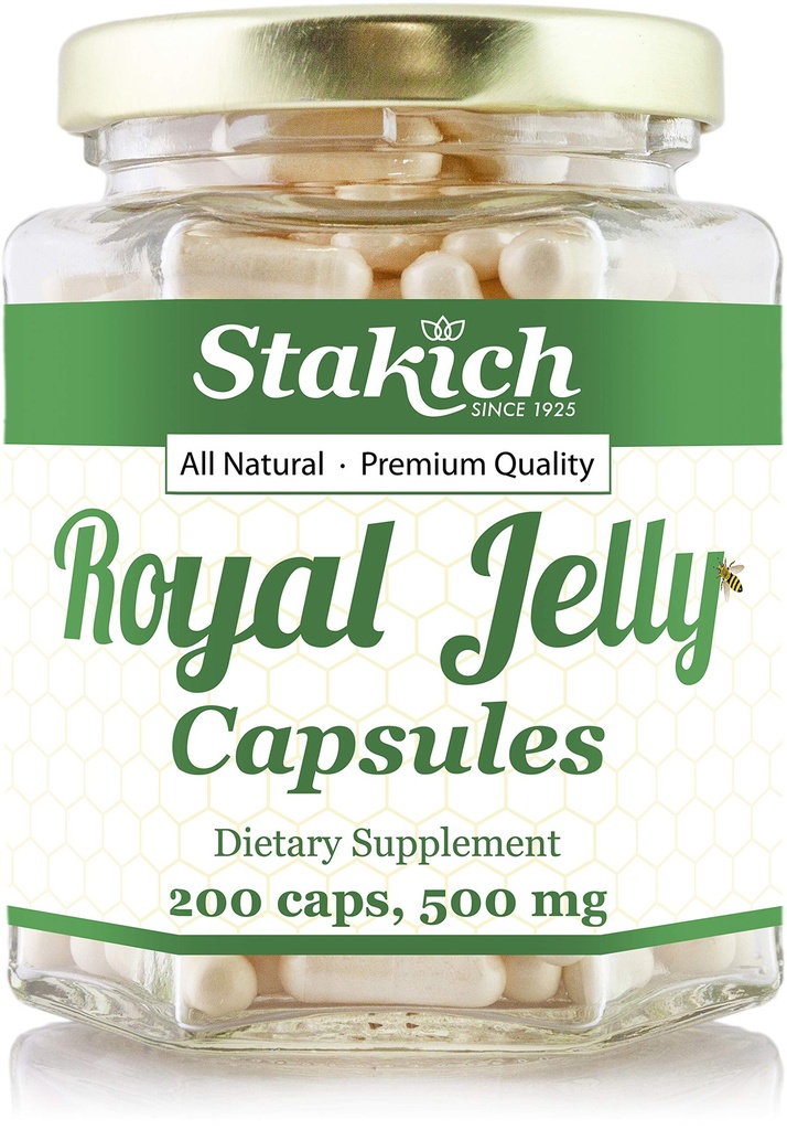 Stakich 500 mg Kapsle (Royal Jelly Kapsle 500 mg (200 Count))