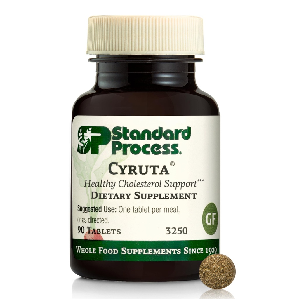 Standardní proces Cyruta - Zdravý metabolický proces & Circulation Supplement - Zdravý srdeční dodatek s organickou Buckwheat Flour & Bovine Adrenal Cytosol Extract - 90 Tablety