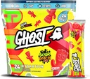 GHOST Hydratační balíčky, Sur Patch Kids Redberry, 24 Sticks, Electrolyte Powder - Nápoj Mix s hořčík, draslík, vápník, vitamín C - Vegan, bez soli, cukr a gluten