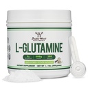 L glutamin Powder 1,1lbs (100 Servings of 5 Grams Each - Třetí strana testována L- glutamin Powder) Neochucený, Keto, Vegan Friendly (with Scoop) pro cvičení Endurance a Gut zdraví Double Wood