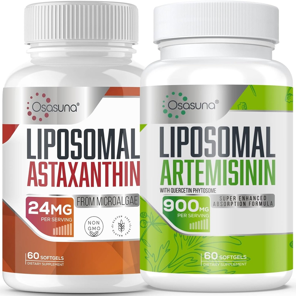 Lipozomální Astaxanthin 24MG s přípravkem Artemisinin 600 mg