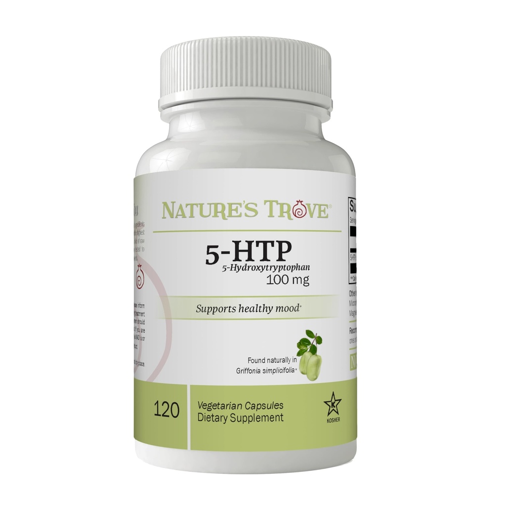 Přírodní Tove 5- HTP 100mg 120 Vegetariánské kapsle