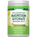 Nature 's Truth Magnesium Glycinate Powder 124; 6 oz Glycinát 124; Lemon Flavor 124; High Absorption CL124; Vegan, Non- GMO, gluten zdarma dodatek