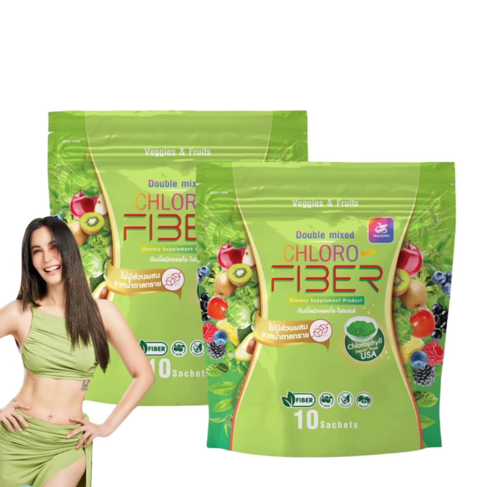 Generické YaaleeyahDouble Mixed Chlor-Fiber Veggies & Fruits 1Pcs 10 sáčků, Set 2Pcs.
