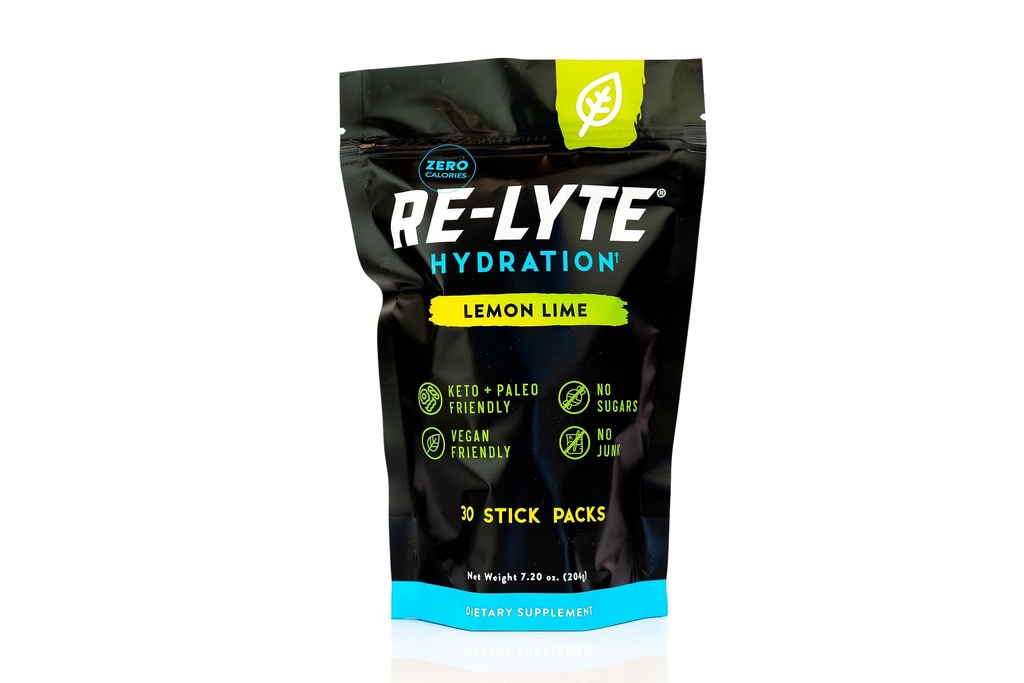 REDMOND Re- Lyte Electrolyte Drink Powder Mix (Lemon Lime), 30 Stick Balení
