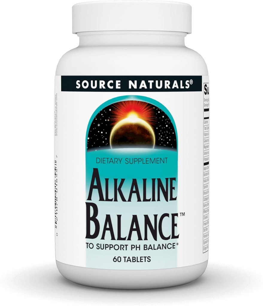 Zdroj Naturals Alkalická rovnováha, na podporu PH bilance *, 60 Tablety