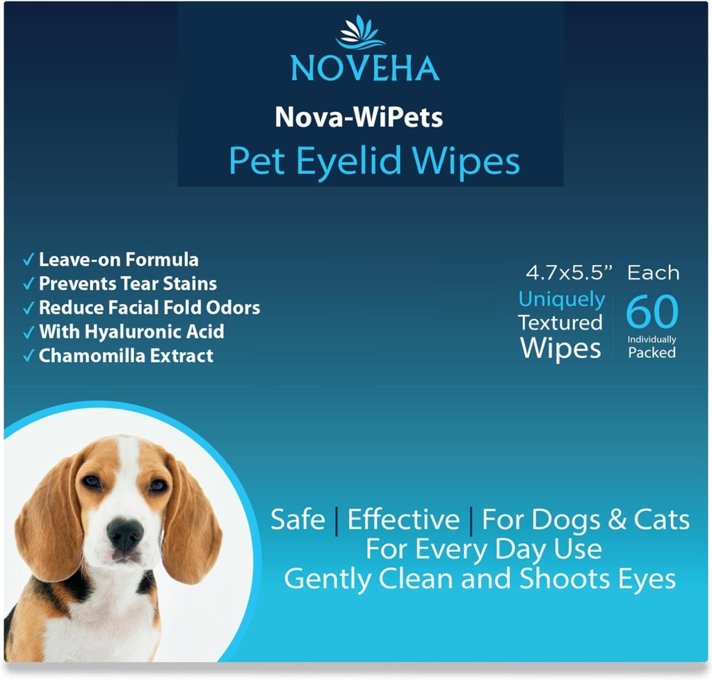 NOVEHA Pet Drops I124; Advanced Lanosterol Solution (60 Counts)