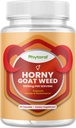 Pure Horny Goat Weed Extract s Maca Powder - Imunitní podpora - Pomáhá zvýšit pohon a Stamina - Booster pro muže a ženy Tongkat Ali Plus L- Arginine zvyšuje energii - 60 Kapsle