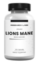 Research Labs Organic Lions Mane Dodatek Kapsle, 120 Kapsle w / Patent Litropane ™, Imunitní systém Booster & Nootropic Brain Support Houbový dodatek. 10X Extrakt srovnatelný s 18,000mg