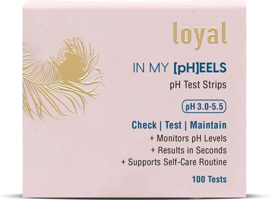 Loyal in My [PH] EELS Feminin pH Test Strips 3-5.5 CLAS124; Monitors pH Levels CLAS124; Výsledky v Seconds CLAS124; Podporuje Self- Care Routine (100 testů)