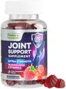 Společná podpora Dodatek - Extra síla Glucosamine Gummy Podporuje spony zdraví a flexibility pro záda, kolena, ruce - Přírodní vitamín E Imunitní podpora - Nejlepší gumy pro ženy a muže - 60 gumy
