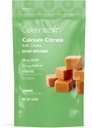 Oslavte vitamíny Bariatric 500 mg vápníku Citrát měkké žvýkačky s 500 IU vitaminu D3 - esenciální pro gastrické bypass pacientů & zdraví kostí - cukr & gluten zdarma, karamel (90 Chews)