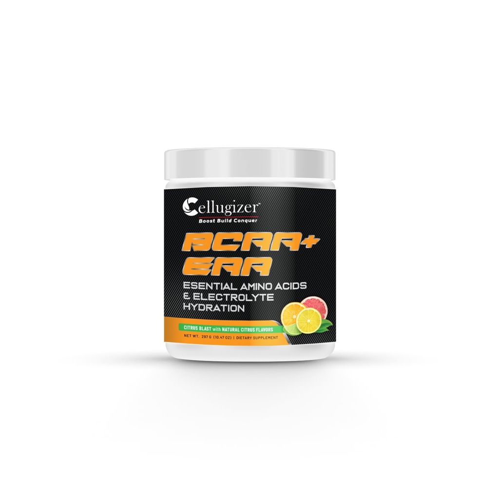 BCAA + EAA + Electrolytes CLAS124; New & Improved CLAS124; 6.5g EAA, 5g BCAA, Hydration Matrix CLAS124; Citrus Blast Flavor CLAS124; 30 Servings