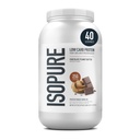 Izopure Low Carb 100% čistý syrovátkový izolát proteinový prášek, laktóza zdarma, gluten zdarma, s vitamíny, čokoládové arašídové máslo, 25g protein per Serving, 3 Lbs, 40 Servings (Balení květen Vary)