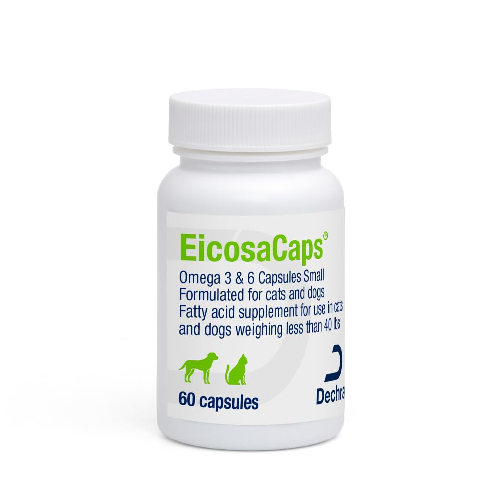 EicosaCaps ® Omega 3 & 6 Kapsle pro psy a kočky, 120 ct