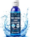 KEY NUTRIENTS Stopy Minerály Tekuté elektrolyty pro Hydratační Recovery 4oz - Elektrolytové kapky, Elektrolytová voda, Keto Electrolyty - Minerální kapky pro pitnou vodu