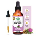 Botanic Choice Milk Thistle Liquid Extract, Alkohol zdarma, gluten zdarma, rychle působící tradiční játra Favorite, 1 fl. oz