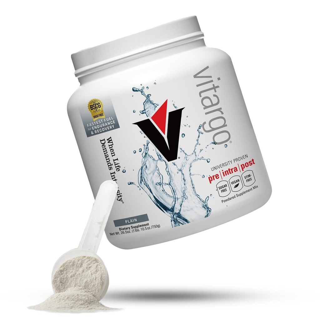 Vitargo Carbohydrát prášek 124; Krmivo Svalovina Glycogen 2X rychlejší 124; 1 LB Neochucený Pre Workout & Post Workout Recovery prášek 124; Příplatek karbu pro zotavení, Vytrvalost, Získat svalovou hmotu