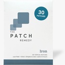 Patch Remedy Iron Patch 124; Iron Bisglycinát, Vitamin C, Vitamin B9 (methylfolát), Vitamin B12, Beta- karoten, Astaxanthin Iren124; 30 Záplaty