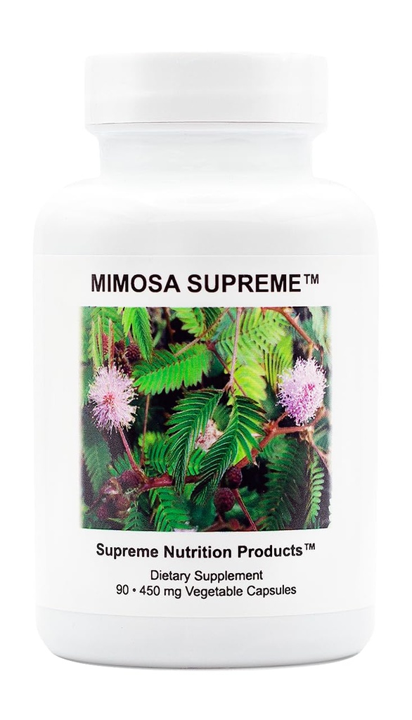 Nejvyšší výživa Mimosa Supreme, 90 Čisté Mimosa Pudica Seed Kapsle