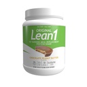 Lean1 Náhradní protein Lean1 Powder, Chocolate arašídové máslo Flavor, 15- Serving Tub.