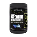 NutraBio Pure Mikronizované Creatine Monohydrát Powder Supplement, Blue Razz (300 g) - Podporuje hromadnou svalovou energii, obnovu a sílu - HPLC Testované Creatine Powder Supplement pro muže a ženy