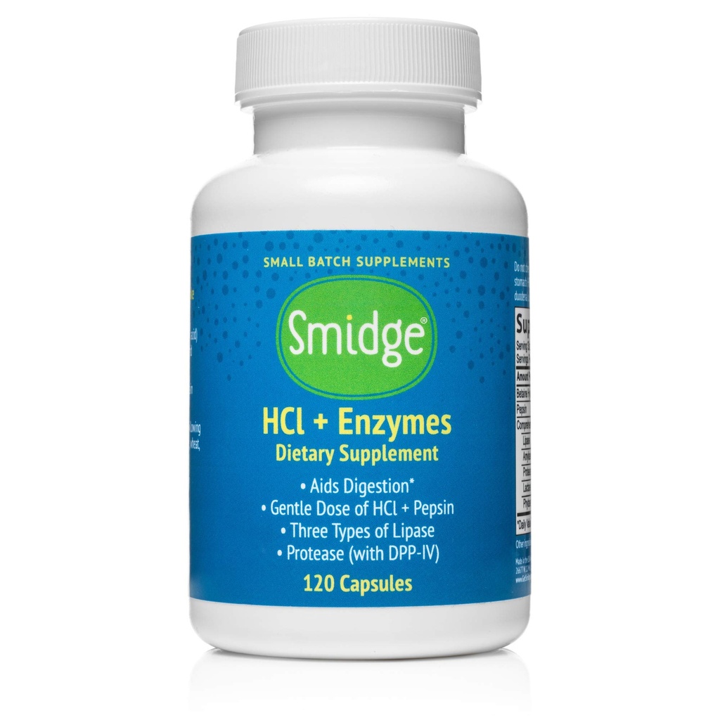 Smidge ™ HCl + enzymy - Digestion - 120 tobolek