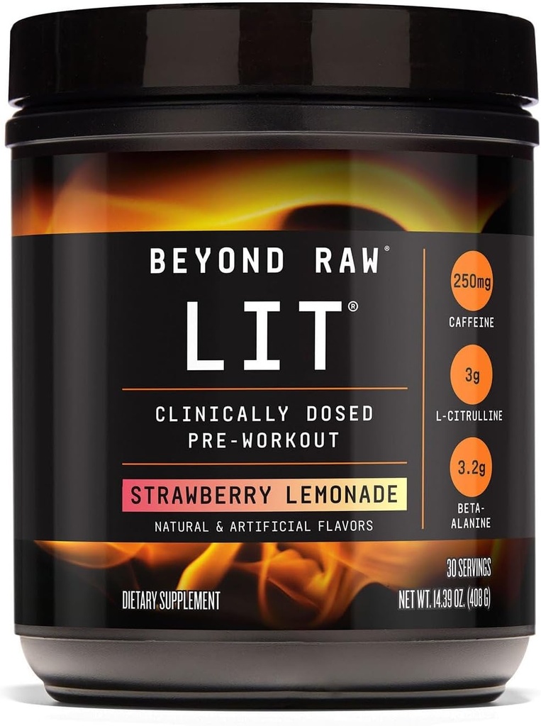 Beyond Raw LIT Pre- Cvičení - Jahodová limonáda (30 Služeb)