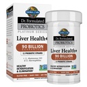 Zahrada života Dr. Probiotika Platinum Series Játra Zdraví + 90 Milionů CFU Garantované, Jeden den Probiotika pro zdravou detoxikaci a odstranění Podpora, Vegan, Gluten zdarma, 30 Kapsle
