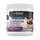 Betel Natural Premium Activated Charcoal / Carbon Activado Powder 100% Pure Ultra Fine - 2 Oz