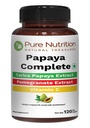 Čistá výživa Papaya Kompletní 124; 120 Caps CARL 124; Carica Papaya Leaf Extract with Iron, VIT C, VIT A & Folic Acid CARL 124; Podporuje imunní destičky & Digestion Non- GMO CARL 124; Gluten- Free