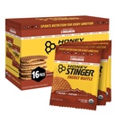 Med Stinger Organic Gluten Free Cinnamon Waffle, Energy Strooplatbel pro cvičení, Vytrvalost a výkon, Sportovní výživa pro domácí & Gym, Pre a Post Workout, Krabice 16 Waffles, 16.96 Ounces